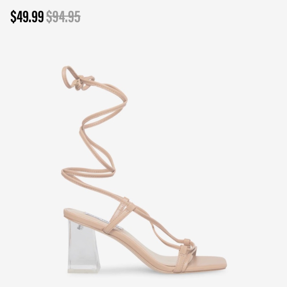Strappy heels